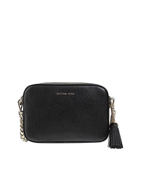 michael kors ginny schwarz|michael kors ginny crossbody.